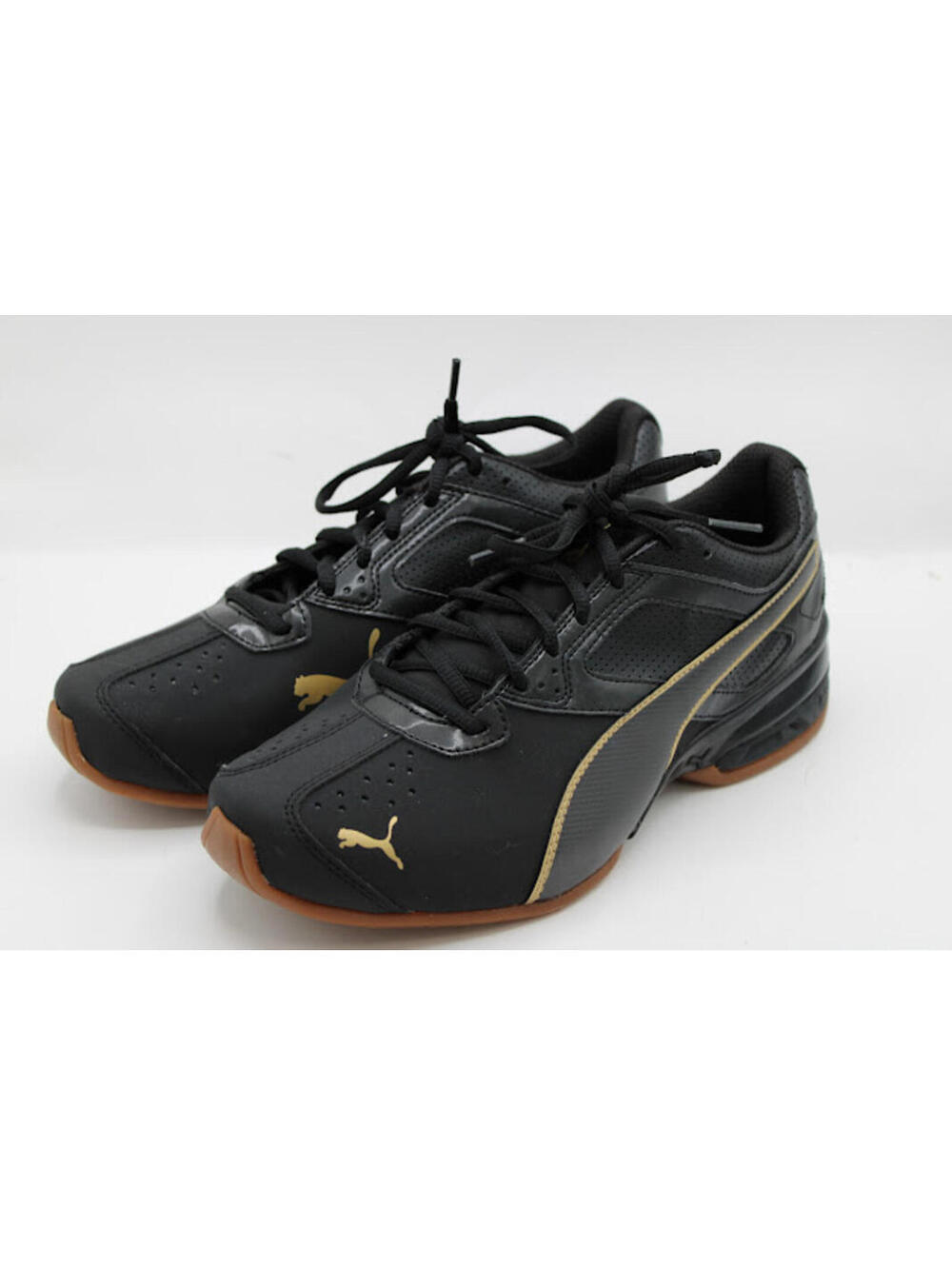 NEW Puma Softfoam Black and Gold Sneakers Women's Size 9